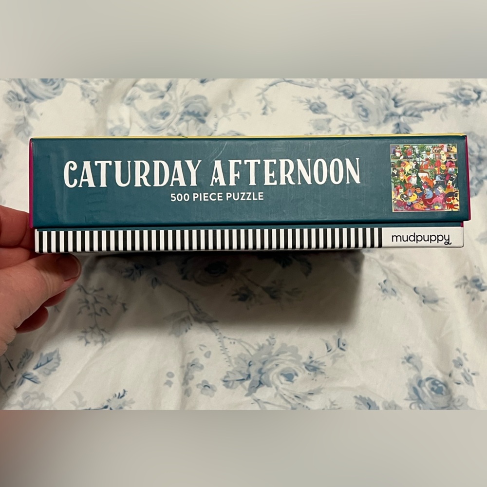 500 π§© Caturday Puzzle - Mudpuppy jigsaw puzzle - Picture 2 of 5